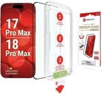 Schutzglas f&uuml;r iPhone 18 Pro Max/f&uuml;r 17 Pro Max, kristallklar, MountMaster 