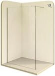 i-flair FIONA Duschabtrennung Walk IN 100x200cm aus 10mm Nano ESG Klarglas 