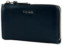 Picard Leder Geldb&ouml;rse Peakline 1 Long Wallet Deep Ocean dunkelblau
