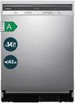 homeX DWBU601442A Geschirrsp&uuml;ler 60 cm Unterbau Sp&uuml;lmaschine 14 Ma&szlig;gedecke |...