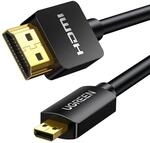 UGREEN Micro HDMI Kabel auf HDMI Mit Ethernet, Ultra HD 4K, 3D und ARC,...