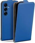 moex Flip Case f&uuml;r Samsung Galaxy S25 H&uuml;lle klappbar mit 360 Grad Schutz,