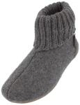 HAFLINGER Everest Karlo H&uuml;ttenschuhe mit TPR-Gummisohle und Kragen