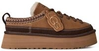 UGG Braune Heritage-Schn&uuml;rschuhe aus Leder