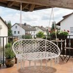 casa.pro H&auml;ngesessel Kailua H&auml;ngeschaukel f&uuml;r 2 Personen Boho Gartenschaukel...