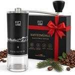 FIXLINE&reg; Kaffeem&uuml;hle Manuell &ndash; Black Forest Edition &ndash; Keramikmahlwerk 10...