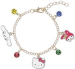 KIDS EUROSWAN Hello Kitty Verstellbares Armband mit Anh&auml;nger f&uuml;r M&auml;dchen