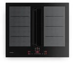 Klarstein ChefFusion Induktionskochfeld mit Dunstabzug 60 cm &ndash; 4 Kochzonen,...