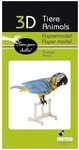 Fridolin 11677 3D-Papiermodell - Papagei