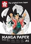 Sakura Manga Papierblock - A5 21x14.8cm 250g - 20 Bl&auml;tter - Ideal f&uuml;r Manga