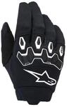 Alpinestars Full Bore V2 Jugend Motocross Handschuhe, schwarz/wei&szlig;, XS 