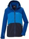 killtec Jungen Softshelljacke mit Kapuze KOW 177 BYS SFTSHLL JCKT | Outdoorjacke,