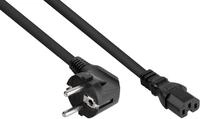 kabelmeister Netzkabel Schutzkontakt-Stecker Typ E+F (90&deg; gewinkelt) an
