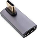 InLine USB4 Adapter, USB-C Stecker auf USB-C Buchse vertikal gewinkelt, 40 Gb/s