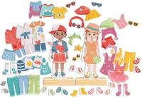 Hape Magnetisches Anzieh-Puzzle - Kinder-Puzzle mit Magneten, inklusive Holzsockel,