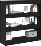 vidaXL B&uuml;cherregal 3 Ebenen 100 x 30 x 103 cm Holzwerkstoff | Bietet reichlich...