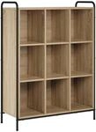 vidaXL B&uuml;cherregal 57 x 33 x 111 cm Holzwerkstoff Sonoma-Eiche | Bietet viel...