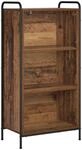 vidaXL B&uuml;cherregal 55,5 x 33 x 174 cm Holzwerkstoff Altholz | Bietet viel...