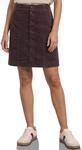 Street One Damen Knielanger Cordrock mit Knopfleiste