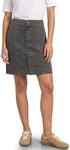 Street One Damen Knielanger Cordrock mit Knopfleiste