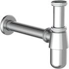 Siphon, Waschbecken Abfluss, Ablaufgarnitur f&uuml;r Waschbecken und Waschtisch,