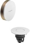 hansgrohe Flexaplus - Fertigset Ablauf- und &Uuml;berlaufgarnitur mit Push-Open...