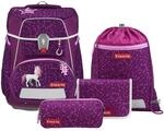 Step by Step Schulranzen-Set Space &bdquo;Pretty Unicorn Nuala 5-TLG, lila, 20L 