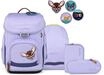 ergobag Schulranzen-Set cubo Set Waldb&auml;rsucher - Lavendel | Ergonomischer