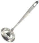 Fackelmann Sch&ouml;pfkelle aus Edelstahl &ndash; K&uuml;chenhelfer Edelstahl &ndash; Silber, 28 cm