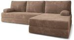 Masseno Schaumstoff-Ecksofas ANKO mit Schlaffunktion, Modulares Schlafsofa aus