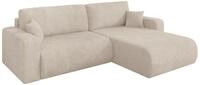 ALTDECOR Ecksofa mit Schlaffunktion L-Form BERY-L 276x193x88 - Beige | Corner...