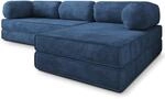 Masseno Schaumstoff-Ecksofas ETERA mit Schlaffunktion, Modulares Schlafsofa aus