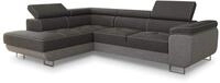 Sofnet Ecksofa Caris mit Schlaffunktion und einstellbare Kopfst&uuml;tzen,...