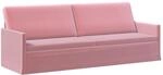 vidaXL 3-Sitzer Sofa Rosa 220 x 81 x 82 cm Samt (V)