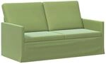 vidaXL 2-Sitzer Sofa Hellgr&uuml;n 150 x 81 x 82 cm Samt (V)