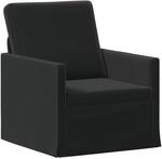 vidaXL Einzelsofa Schwarz 70 x 81 x 82 cm Samt (V)