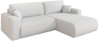 ALTDECOR Ecksofa mit Schlaffunktion L-Form BERY-L 276x193x88 - Wei&szlig; | Corner...