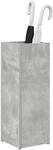 vidaXL Sonnenschirmhalter Beton Grau 20 x 20 x 55,5 cm Holzwerkstoff, Moderner
