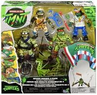 TMNT Classic Sewer Heroes 4 St&uuml;ck mit Fallschirm