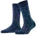Burlington Damen Ornamental Socken Baumwolle atmungsaktiv