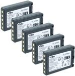 vhbw 5x Akku Ersatz f&uuml;r Teleradio M245060 | 22.381.2, D00004-02 f&uuml;r
