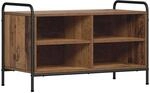 vidaXL TV-Schrank 140 x 39,5 x 50 cm Altholz Holzwerkstoff | Klare Linien und