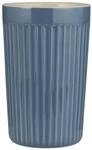 IB Laursen Cafe Latte Becher Gro&szlig; Mynte Cornflower Blau Keramik Tasse 375ml