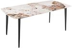 Esstisch MILANO 160cm - schwarz braun - Keramik - 60 kg Belastbarkeit | 6