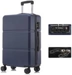 YONSLY Premium Reisekoffer TSA-Schloss,YKK-Rei&szlig;verschluss Hartschalen-Koffer...