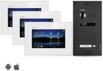 Balter EVO Video T&uuml;rsprechanlage, Touchscreen, 3X 7 Zoll Monitor, Smartphone...