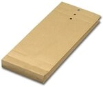 250 Musterbeutel Faltentaschen 225 x 100 x 40mm