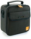 IBILI 753455 Away Lunch Pfirsich, Polyester + Silikon + Kunststoff, Schwarz, 22 x 22