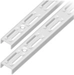 Element System Wandschiene 2-reihig, 2 St&uuml;ck, 4 Abmessungen, 3 farben, lange...