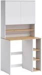 Vicco Waschmaschinenschrank Viktor, Wei&szlig;/Artisan-Eiche, 93.6 x 88.2 cm | 2...